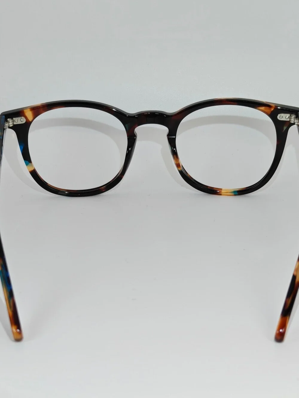 RFLKT. Ona. Women's Specific Eyewear. Round. Blue Amber Tortoise.